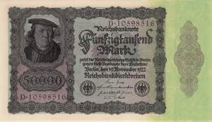 50000 Mark 1922 Ro.78 D